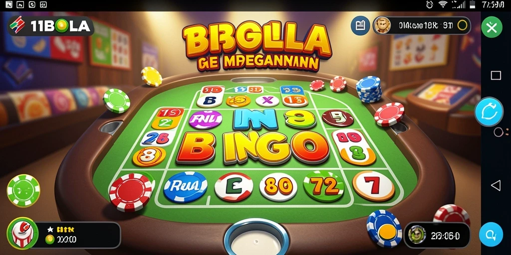 Tampilan screenshot <strong>11BOLA</strong> menampilkan keseruan gameplay Bingo yang mengasyikkan.