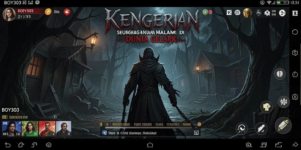 Tampilan gameplay BOY303 yang penuh ketegangan dan kengerian.