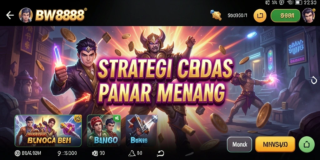 Screenshot gameplay BW888 menampilkan momen strategis yang mendebarkan.