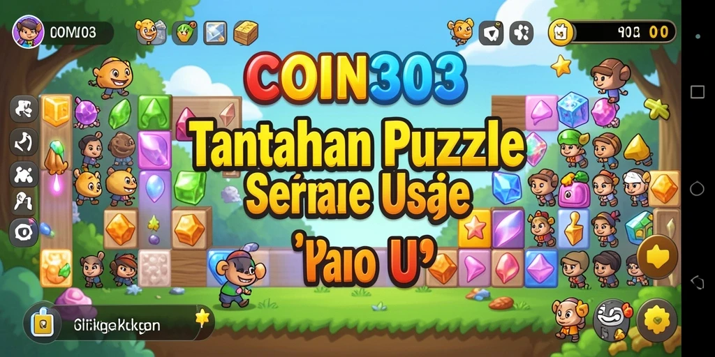 Tampilan gameplay menantang dalam COIN303 yang memukau.