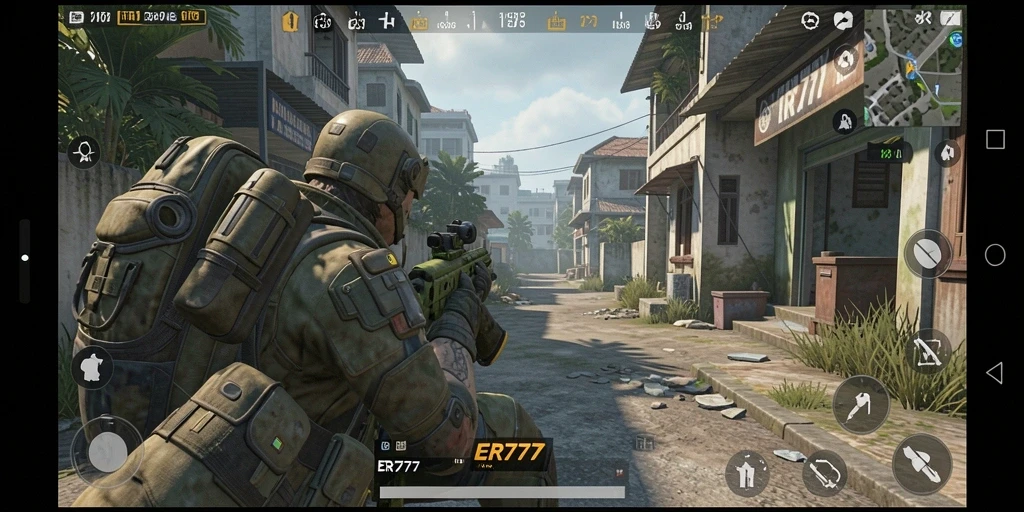 Tampilan menarik dari gameplay ER777 yang penuh interaksi.