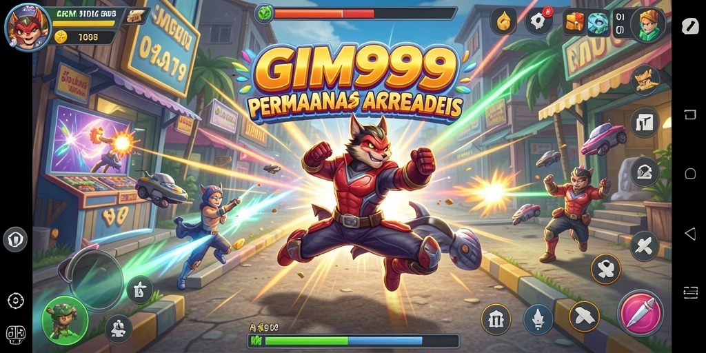 Tampilan berbeda dari gameplay seru GIM999 yang menegangkan.