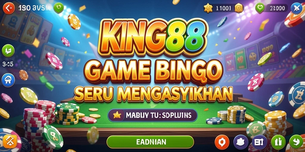 Screenshot utama KING88 menampilkan gameplay Bingo yang seru dan mengasyikkan.