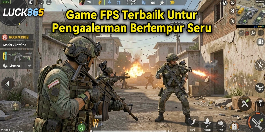 Gameplay intens LUCK365 yang penuh aksi dan strategis.