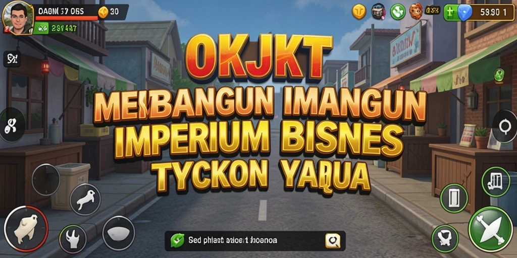 Tampilan gameplay seru di OKJKT yang sangat menantang.