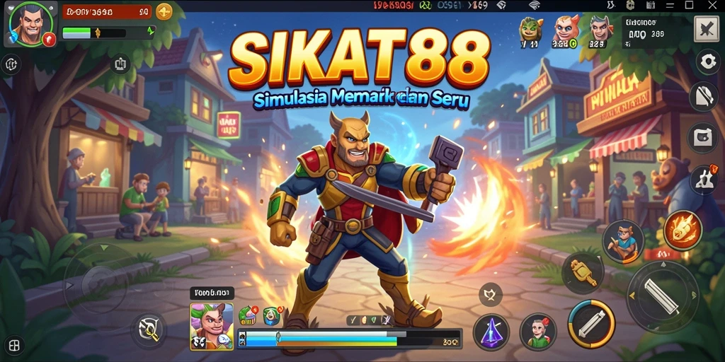 Tampilan gameplay SIKAT88 yang menarik dan interaktif.