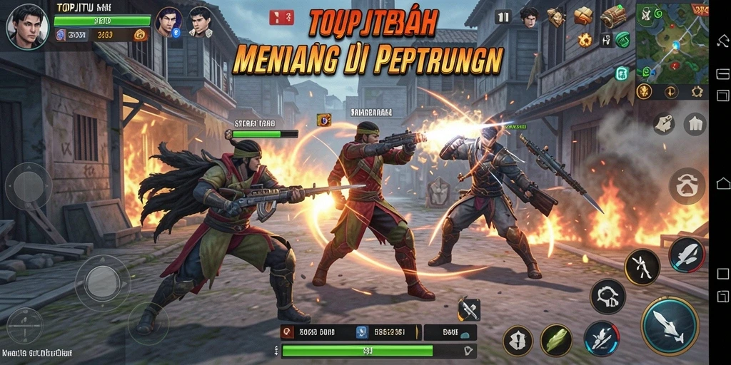 Tampilan gameplay menarik dalam TOPJITU yang menampilkan strategi cerdas.