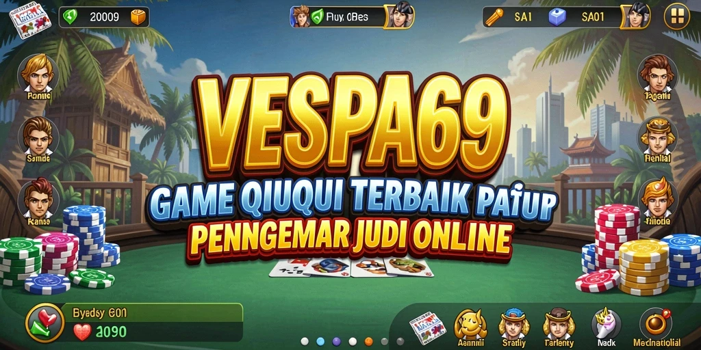 Tampilan gameplay QiuQiu yang menarik di VESPA69.